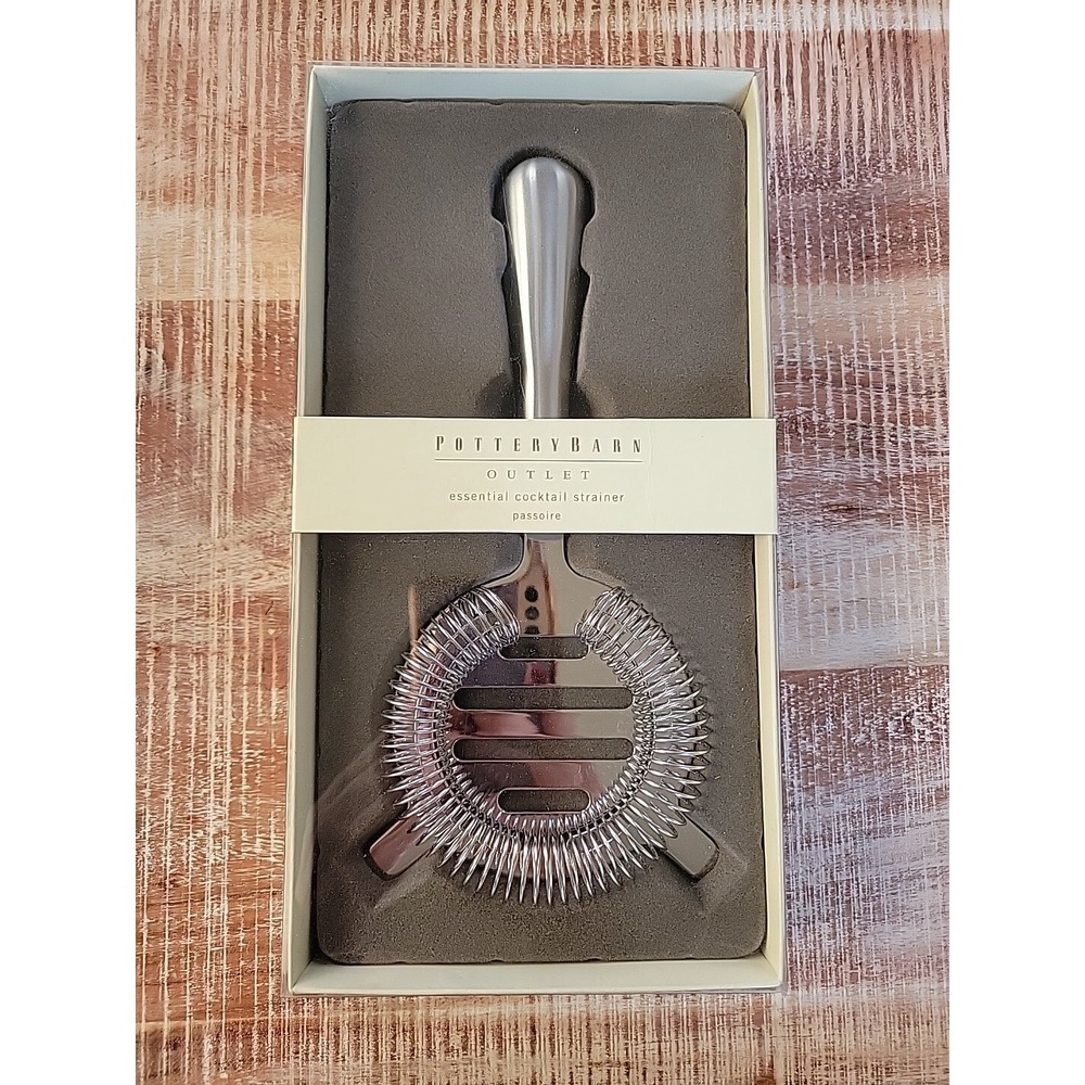 Potterybarn Outlet‎ Essential Cocktail Strainer Brand New In Box